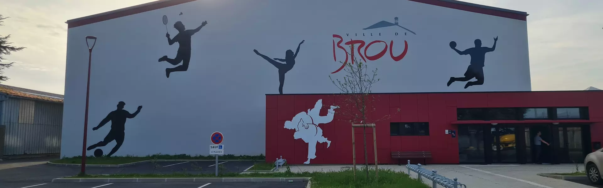 Les Equipements sportifs de la commune de Brou